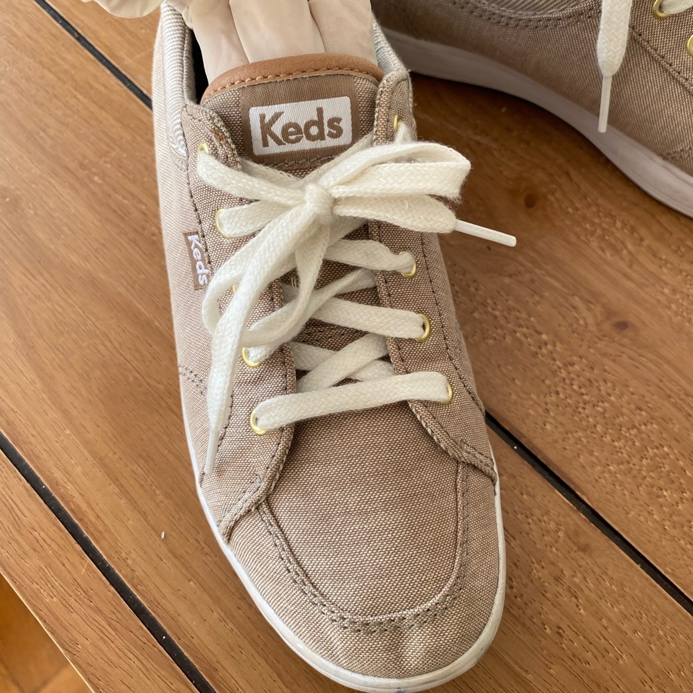 KEDS Beige Sneakers Dream Foam Memory Shoes Women's Size US 6 - Picture 7 of 9
